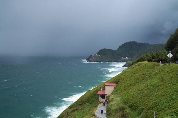 View from Sea Lion Caves